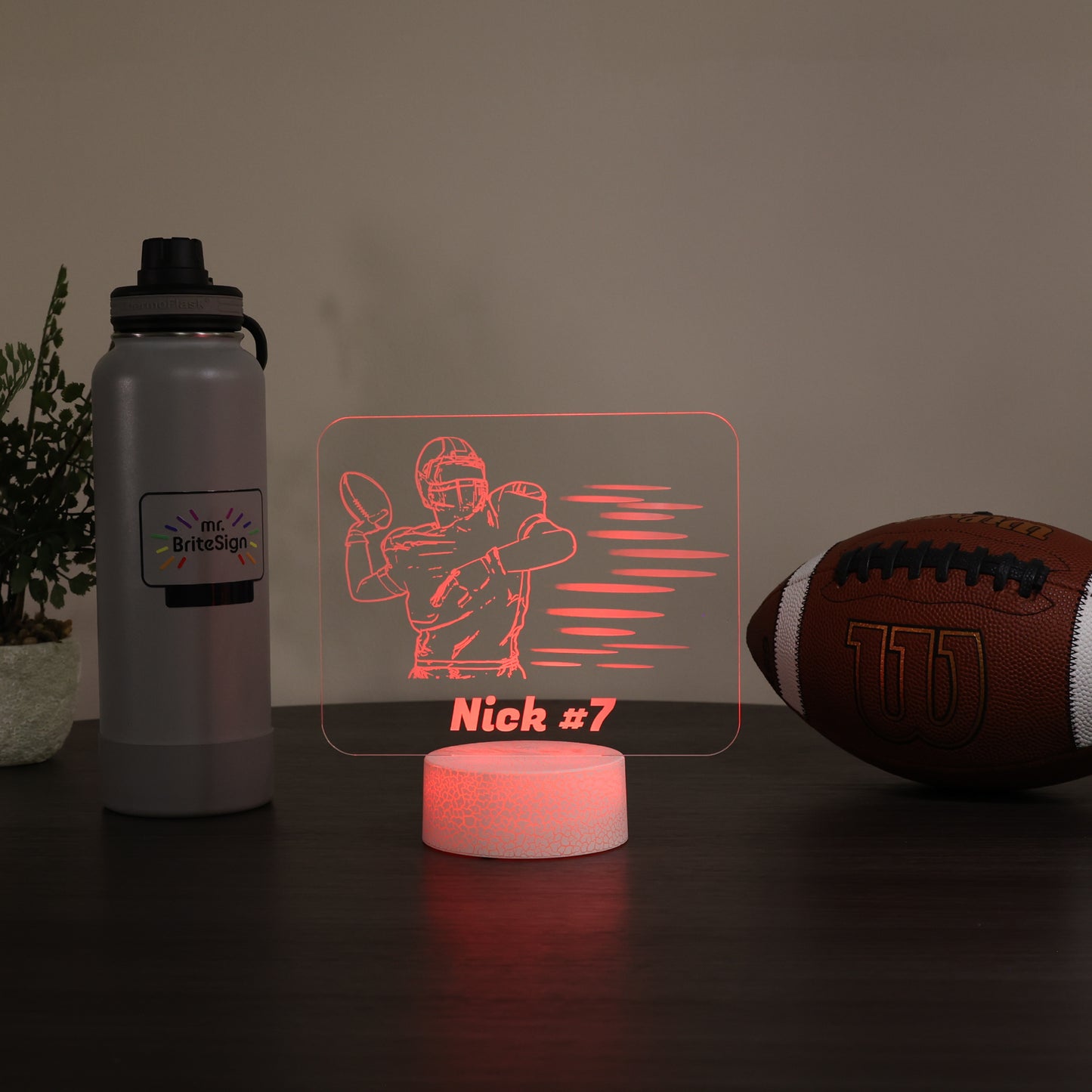 mr.BriteSign Football #6 - Quarterback