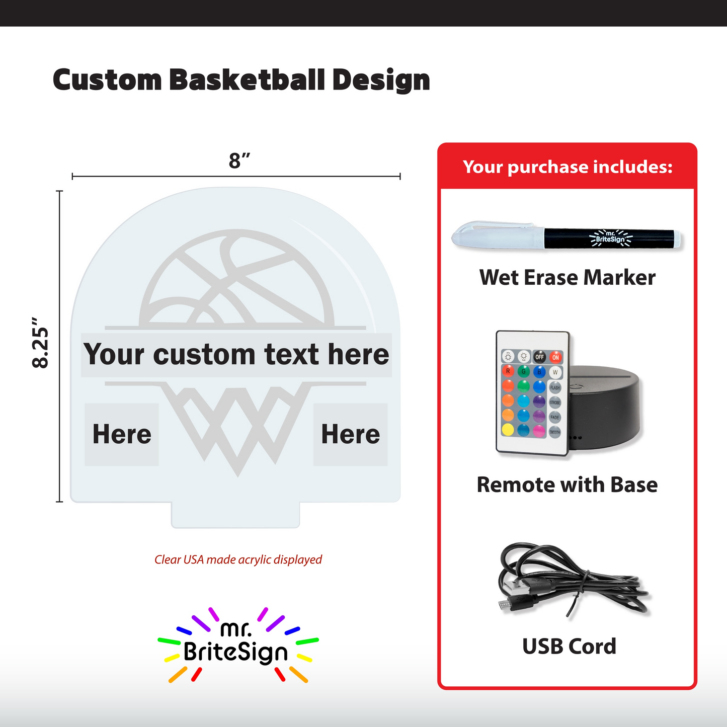 mr.BriteSign Basketball