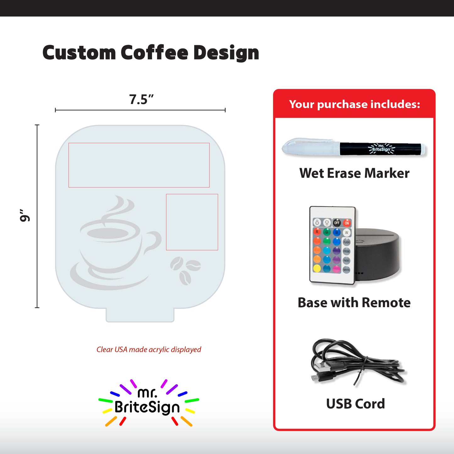 mr.BriteSign Coffee