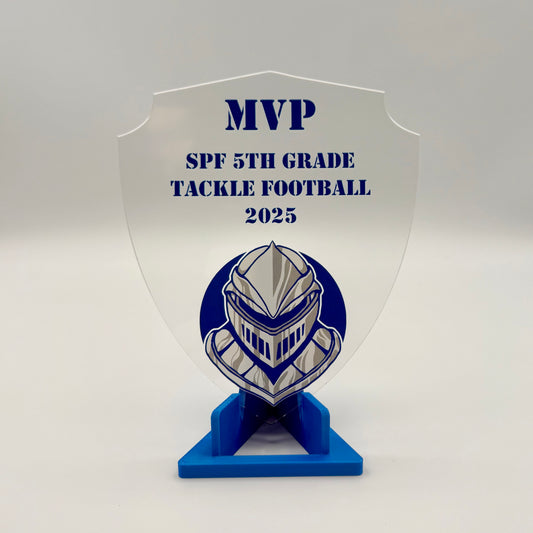 Scotch Plains-Fanwood Raiders Custom Acrylic Mini Plaque