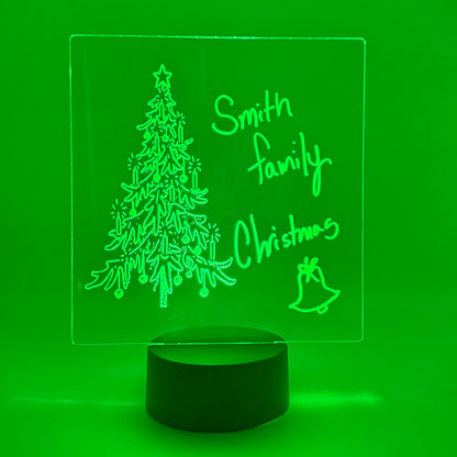 mr.BriteSign - Vintage Christmas Write On Sign