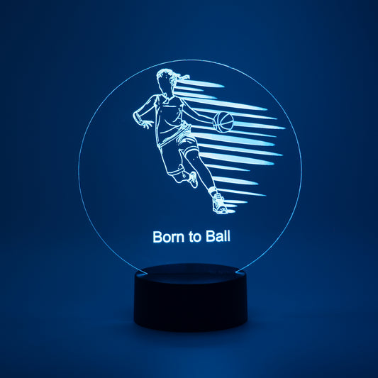 mr.BriteSign Basketball Dribbling Girl
