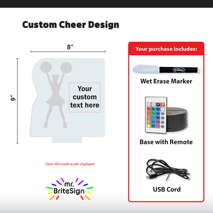 mr.BriteSign Cheer Double Pom Power SPF PAL