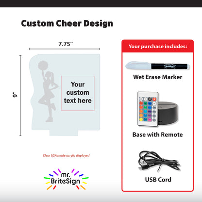 mr.BriteSign Cheer Pom Pom Spirit SPF PAL