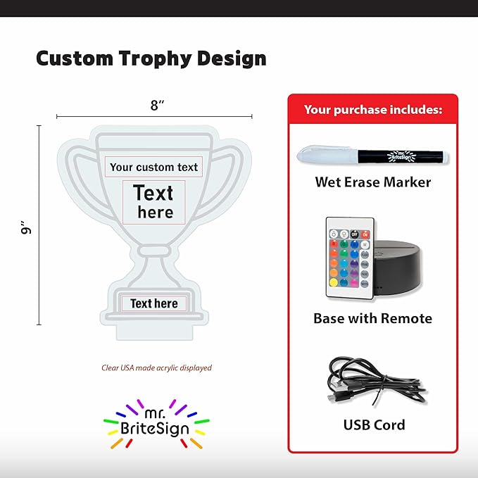 mr.BriteSign - Trophy Edition